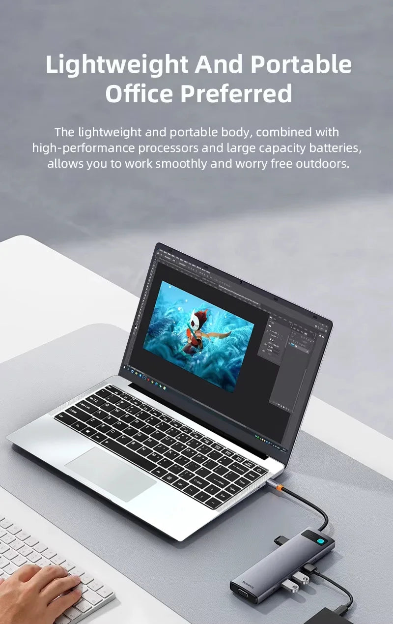 14.1" Inch Intel Core i7 9850H 12GB RAM 512GB 1TB 2TB SSD Laptop Windows 11 Notebook PC Office Study Gaming la