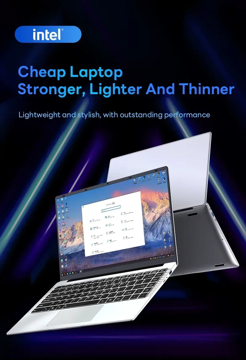 14.1" Inch Intel Core i7 9850H 12GB RAM 512GB 1TB 2TB SSD Laptop Windows 11 Notebook PC Office Study Gaming la