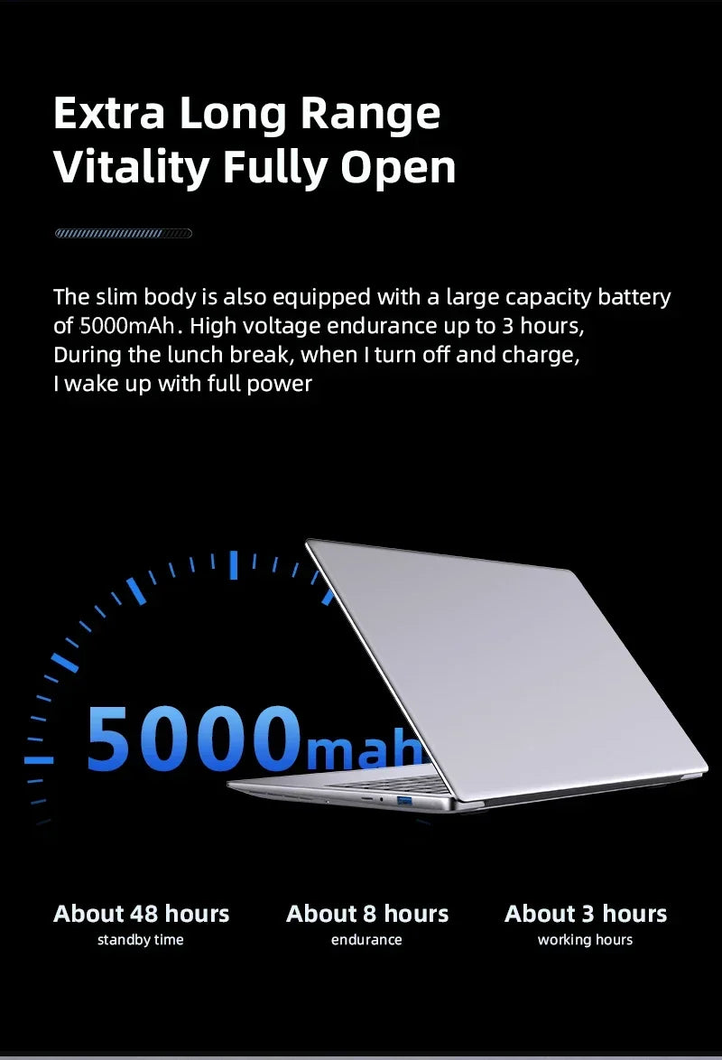 14.1" Inch Intel Core i7 9850H 12GB RAM 512GB 1TB 2TB SSD Laptop Windows 11 Notebook PC Office Study Gaming la