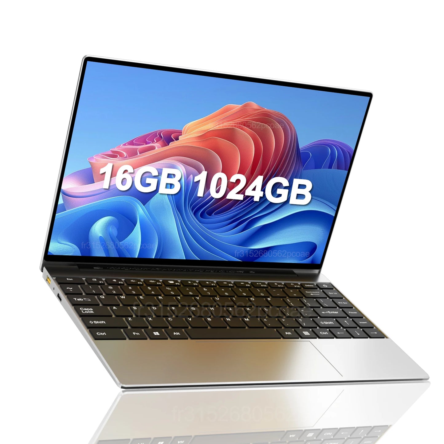 LENO Ultra Slim 14.1"Laptop 16GB RAM 2TB SSD Windows 11 Intel N3700 Notebook Gamer 1920*1080  Display Office Study Computer PC
